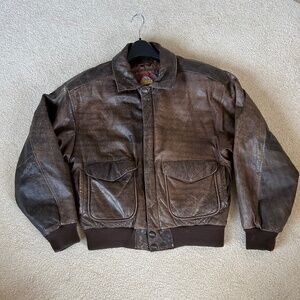 Wilson's leather bomber jacket men's M